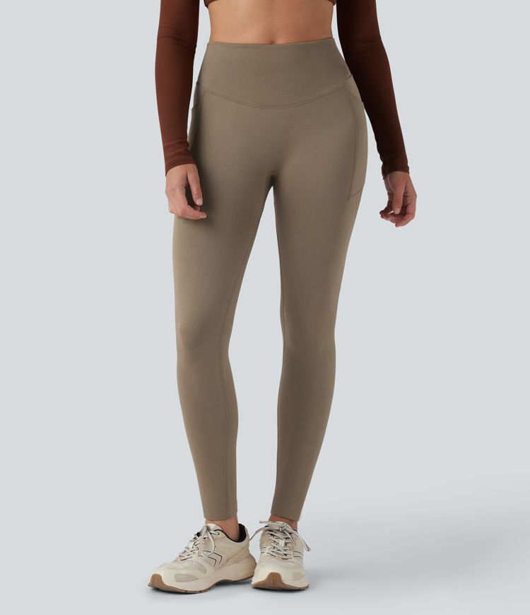 OneForm Seamless Flow leggings de yoga sin costuras de talle alto con bolsillos