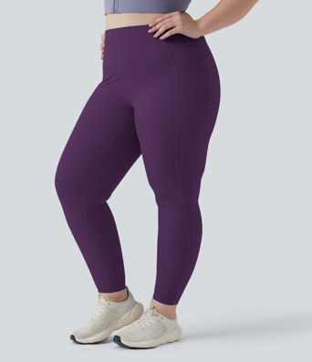 Halara UltraSculpt™ High Waisted Scrunch Butt Lifting Tummy Control Pocket Shaping Training Plus Size Leggings