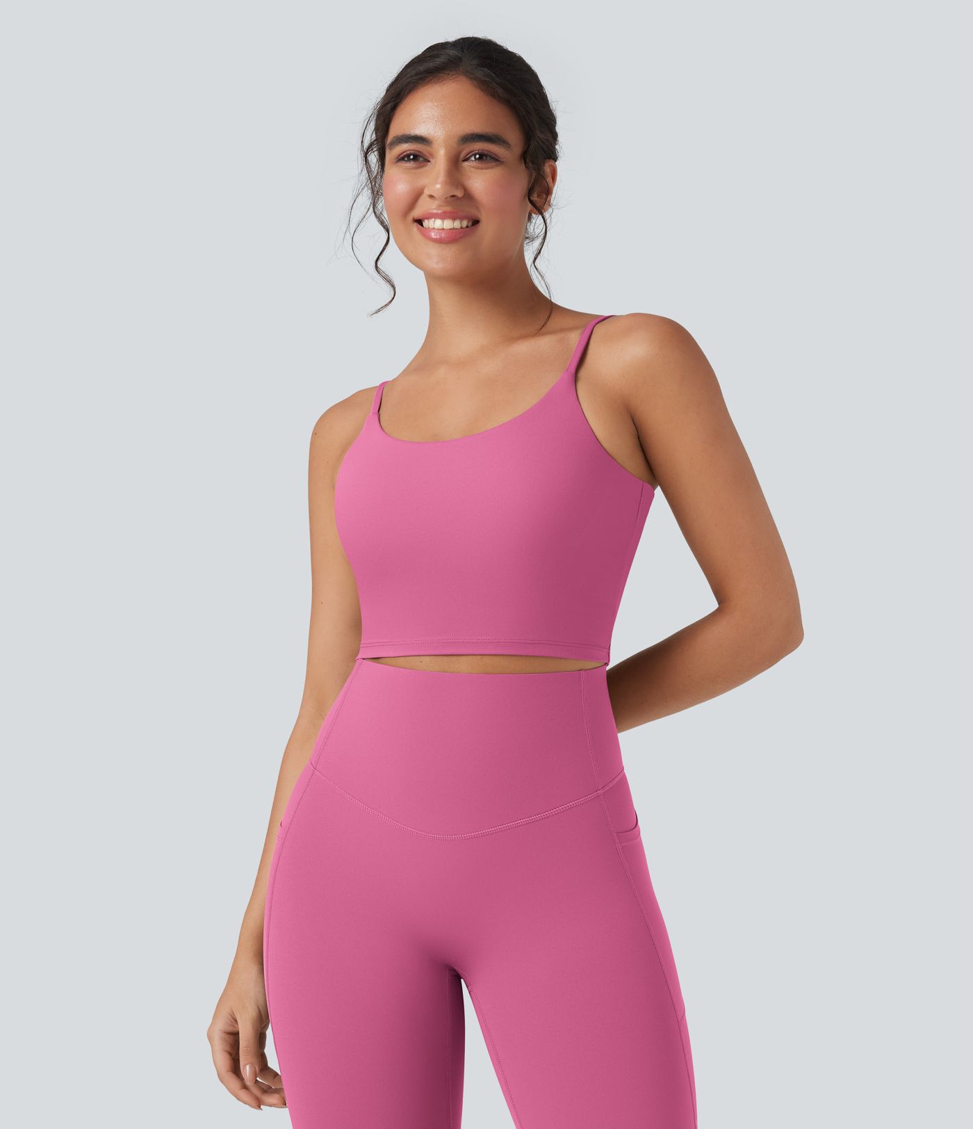 Halara UltraSculpt™ - Kurzes Yoga-Tanktop
