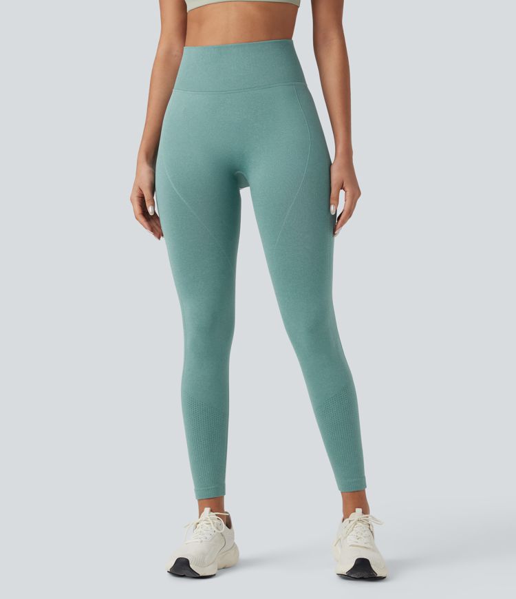 Seamless Flow High Waisted Tummy Control Butt Lifting Yoga Leggings