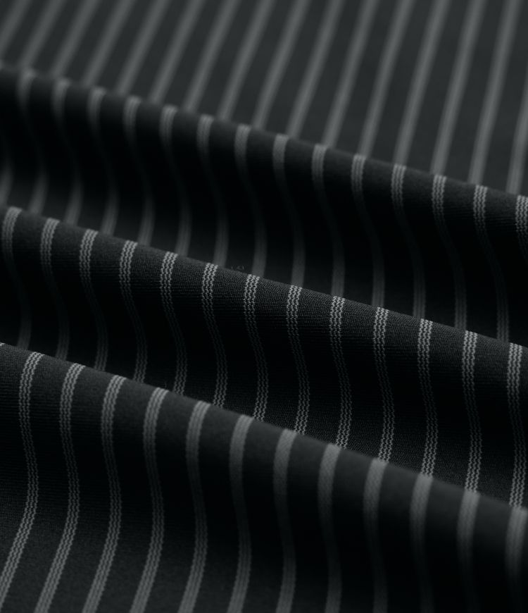 High Waisted Crossover 2-in-1 Stripe Mini Tennis Skirt with Pockets