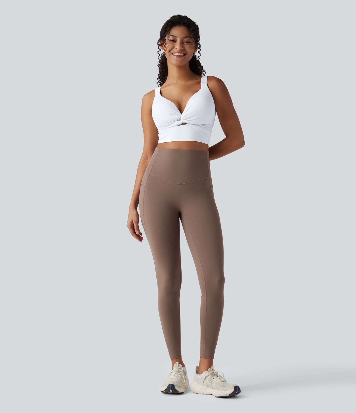 Halara UltraSculpt™ Low Support Push-Up Yoga Sports Bra-D/DD/DDD/F Cups