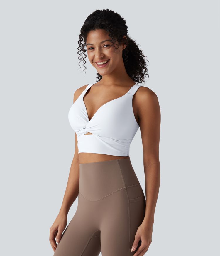 Halara UltraSculpt™ Low Support Push-Up Yoga Sports Bra-D/DD/DDD/F Cups