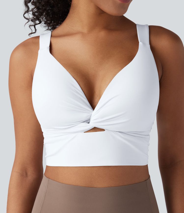 Halara UltraSculpt™ Low Support Push-Up Yoga Sports Bra-D/DD/DDD/F Cups