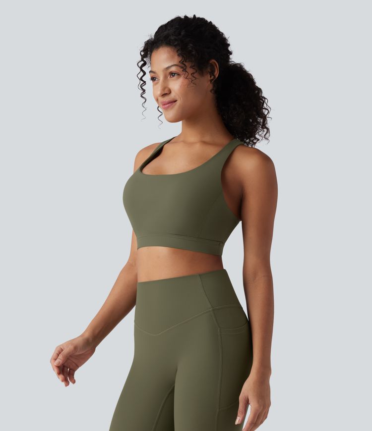 Halara UltraSculpt™ Low Support Push-Up Yoga Sports Bra-D/DD/DDD/F Cups