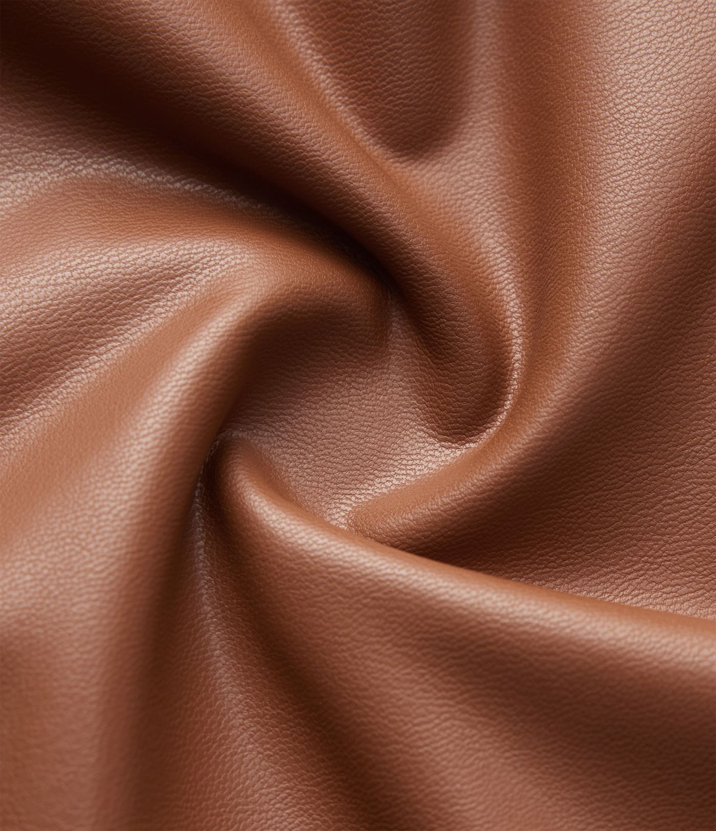 High Waisted Tummy Control Ruched Curved Hem 2-in-1 Fleece PU Midi Casual Skirt