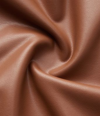 High Waisted Tummy Control Ruched Curved Hem 2-in-1 Fleece PU Midi Casual Skirt