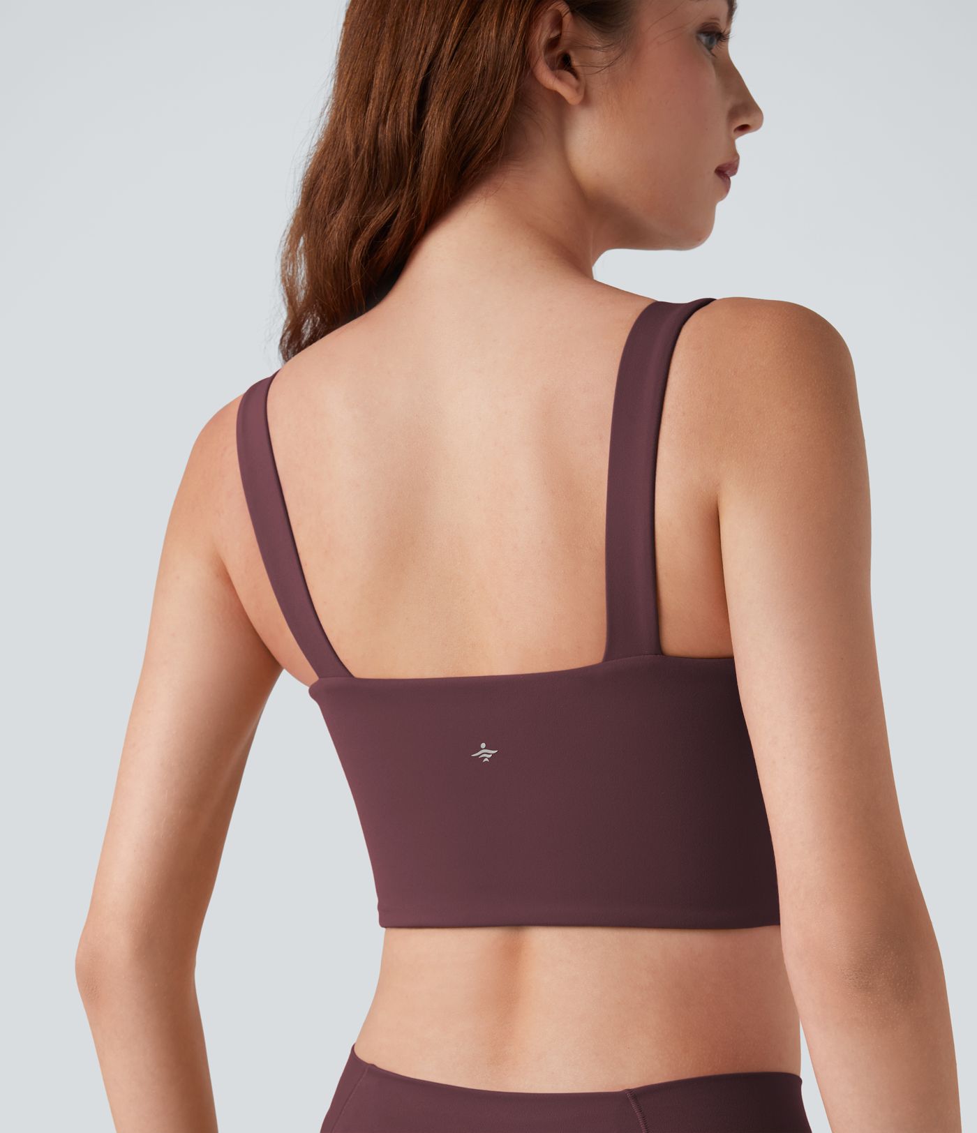 Halara UltraSculpt™ Light Support Molded Cups Push-Up Yoga Sports Bra