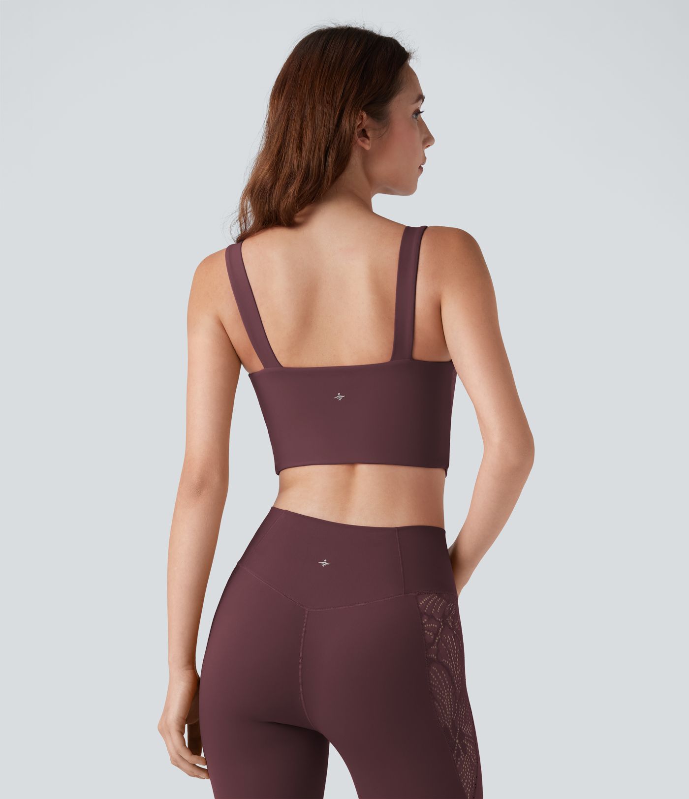 Halara UltraSculpt™ Light Support Molded Cups Push-Up Yoga Sports Bra