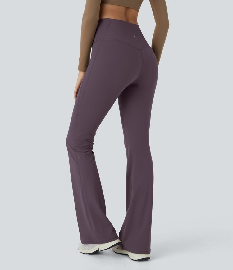 Halara UltraSculpt™ High Waisted Tummy Control Shaping Yoga Flare Leggings