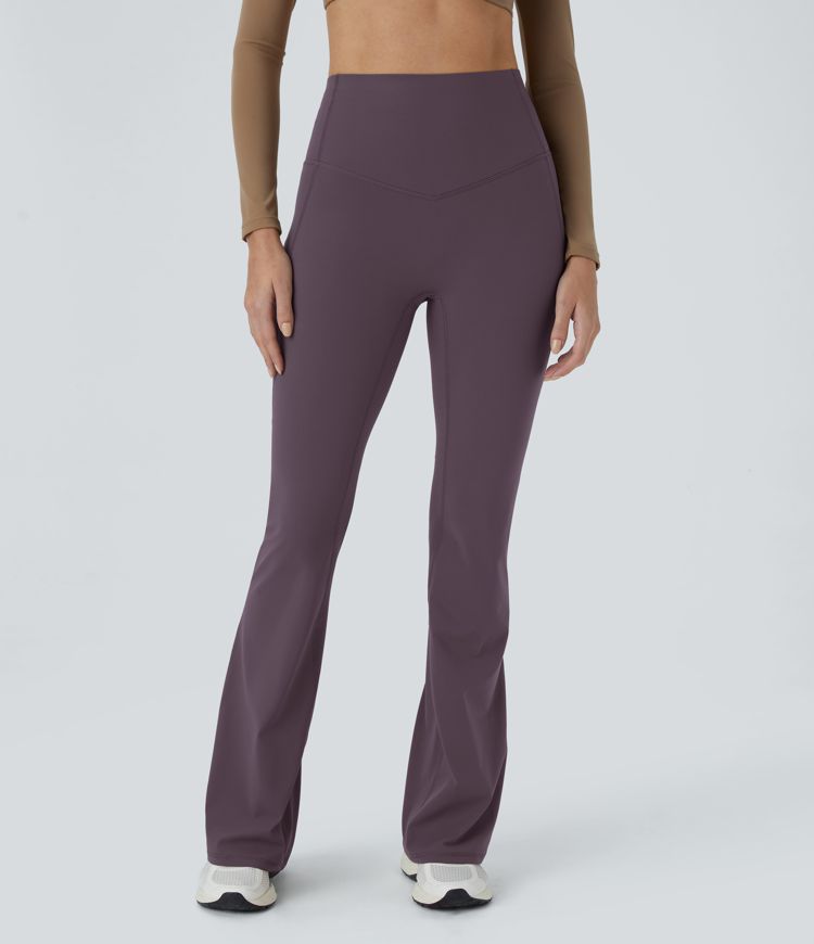 Halara UltraSculpt™ High Waisted Tummy Control Shaping Yoga Flare Leggings