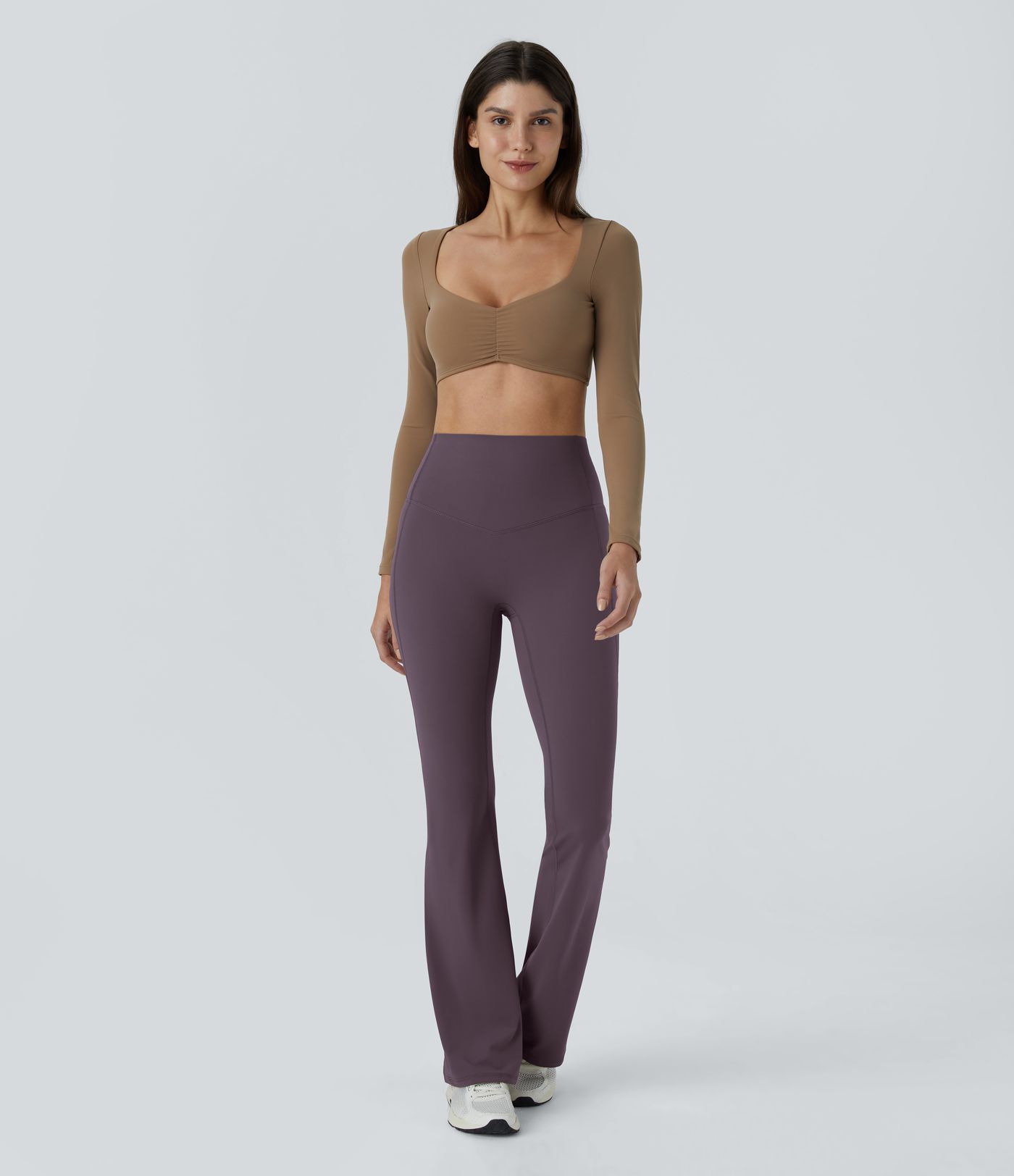Halara UltraSculpt™ High Waisted Tummy Control Shaping Yoga Flare Leggings