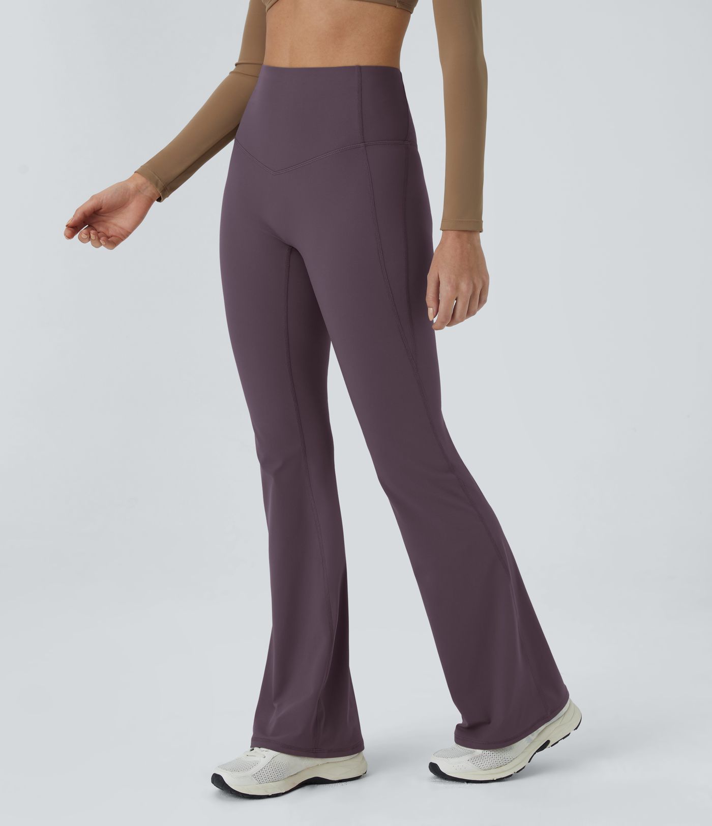 Halara UltraSculpt™ High Waisted Tummy Control Shaping Yoga Flare Leggings