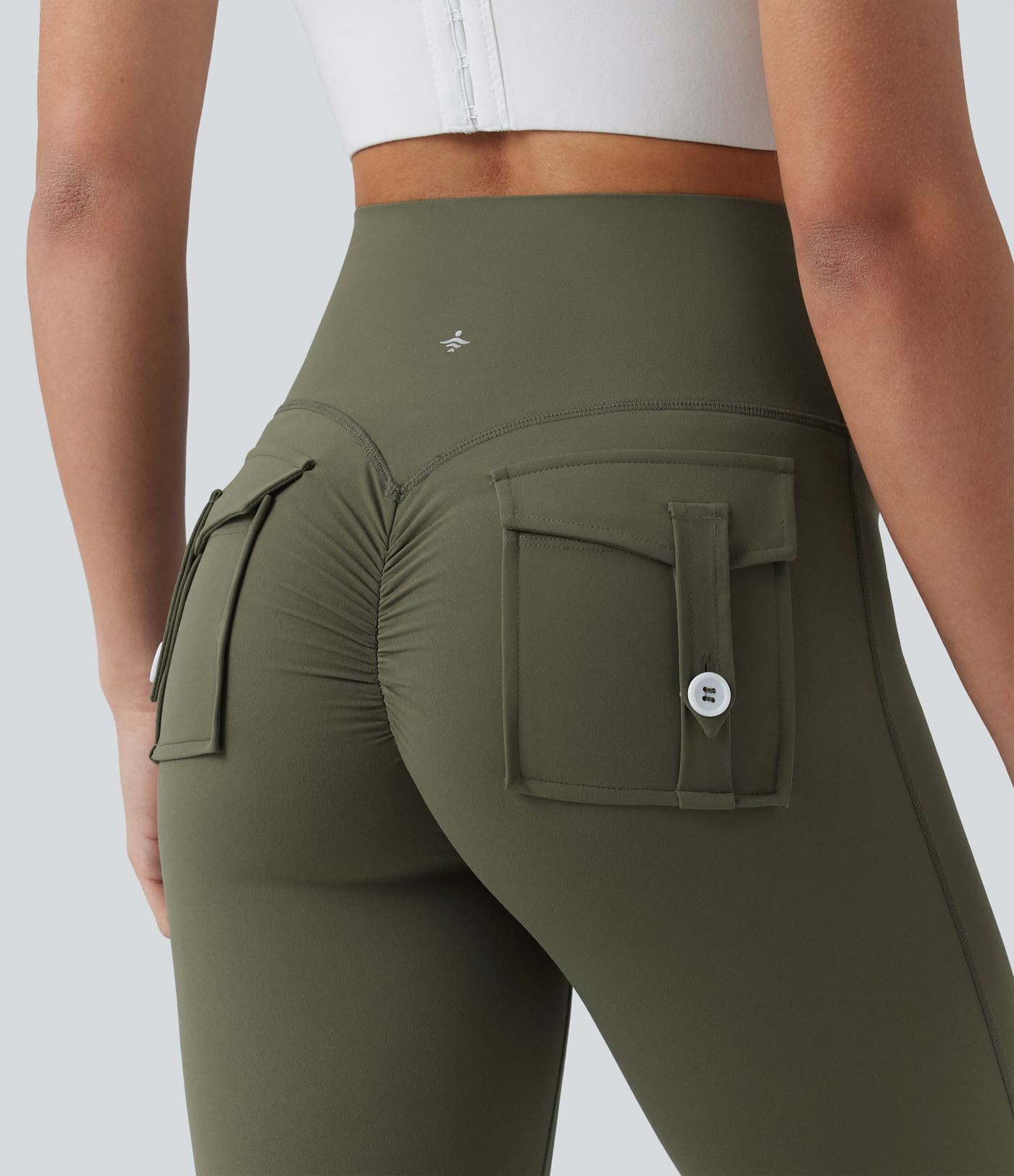 Halara UltraSculpt™ High Waisted Tummy Control Booty Scrunch Training Leggings with Pockets