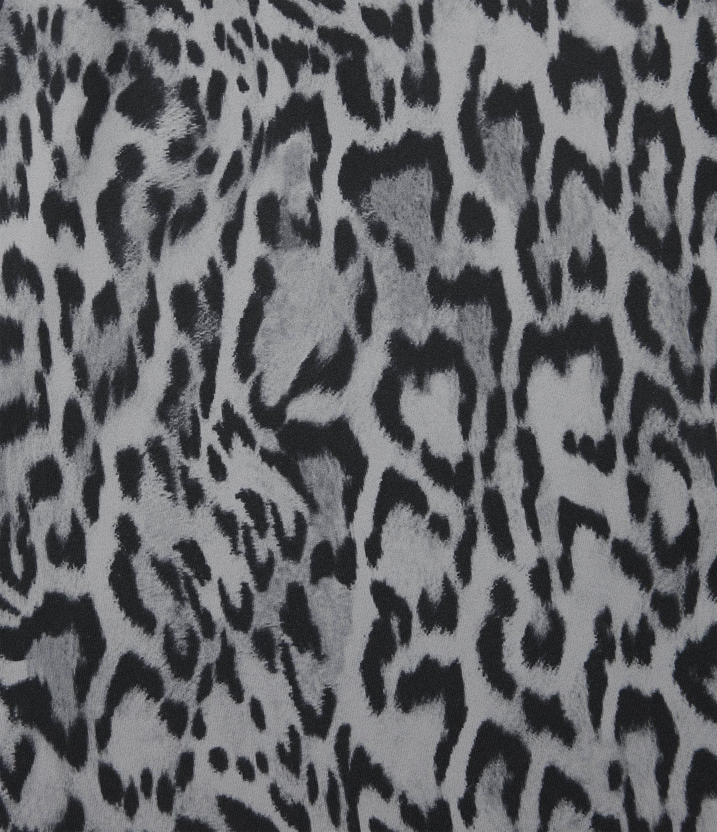 High Waisted 2-in-1 Leopard Print A-line Mini Tennis Skirt with Pockets