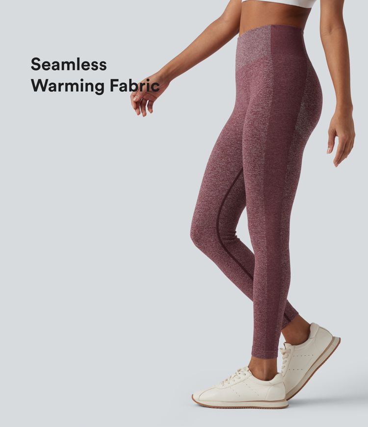 OneForm Seamless Flow—Leggings de yoga chauffants taille haute