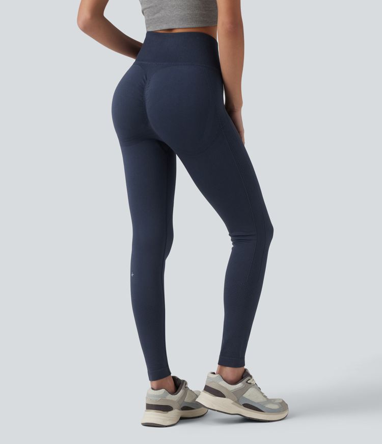 OneForm Seamless Flow High Waisted Tummy Control Butt Lifting Yoga Leggings