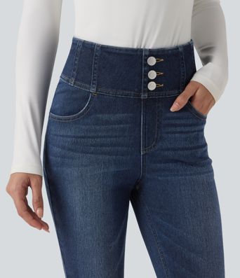Halara Flex™ High-waisted Casual Skinny Jeans with Pockets