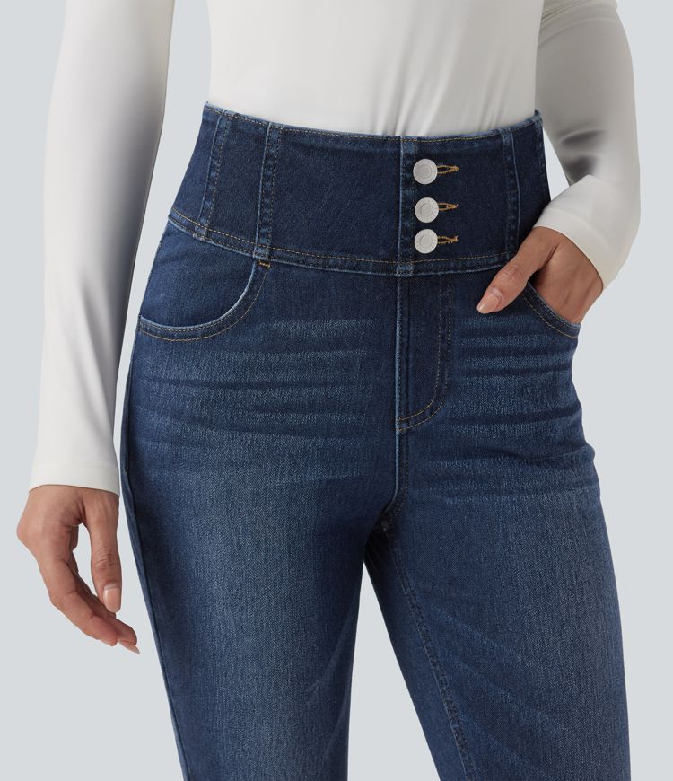 Halara Flex™ High-waisted Casual Skinny Jeans with Pockets