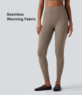 OneForm Seamless Flow High Waisted Yoga Warming Leggings