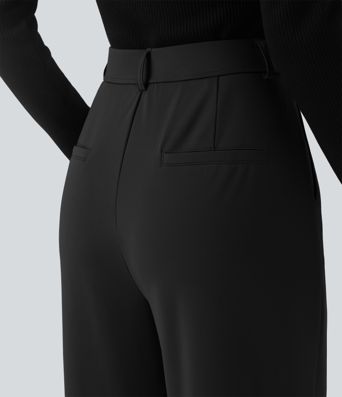 Halara Flex™ DayStretch High Waisted Work Tapered Trousers with Pockets
