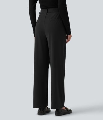Halara Flex™ DayStretch High Waisted Work Tapered Trousers with Pockets