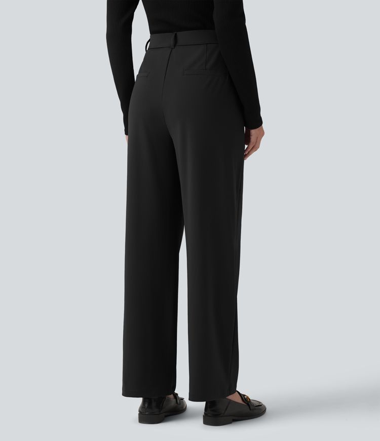 Halara Flex™ DayStretch High Waisted Work Tapered Trousers with Pockets