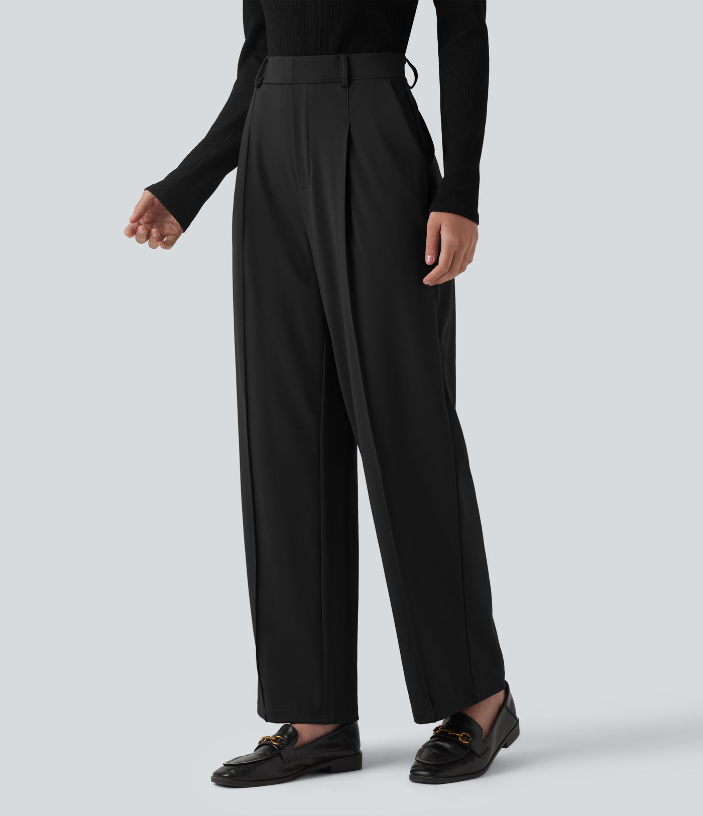 Halara Flex™ DayStretch High Waisted Work Tapered Trousers with Pockets