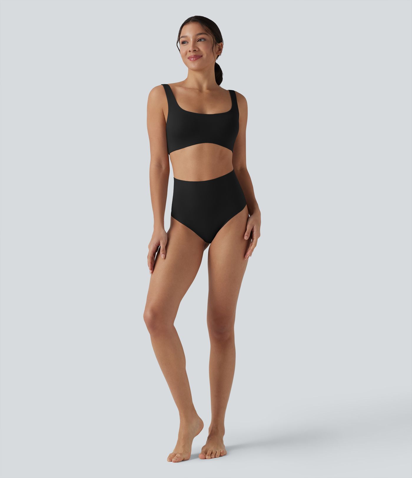 High Waisted Tummy Control Lounge Underwear Panties