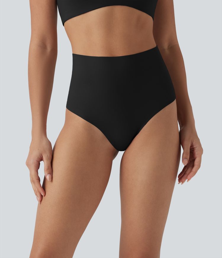 High Waisted Tummy Control Lounge Underwear Panties