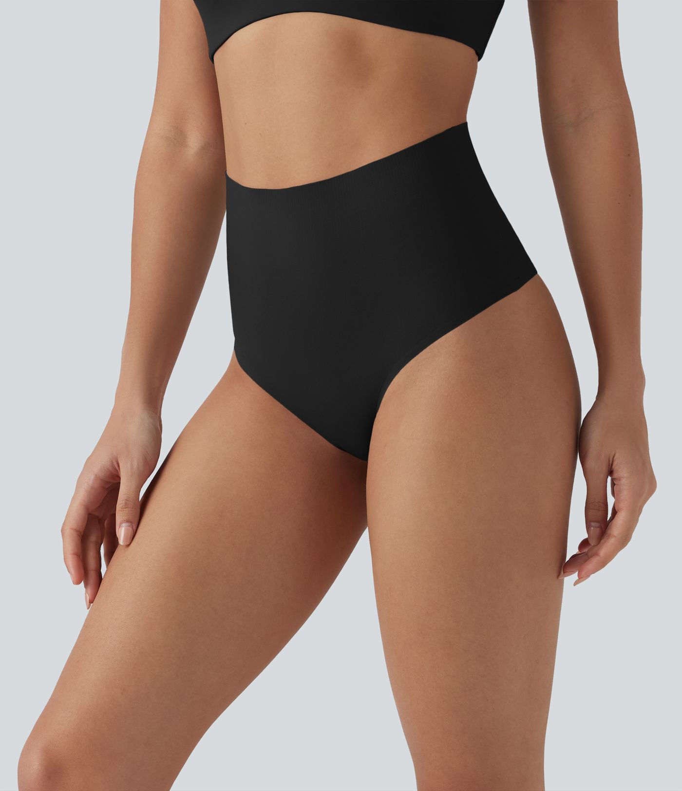 High Waisted Tummy Control Lounge Underwear Panties