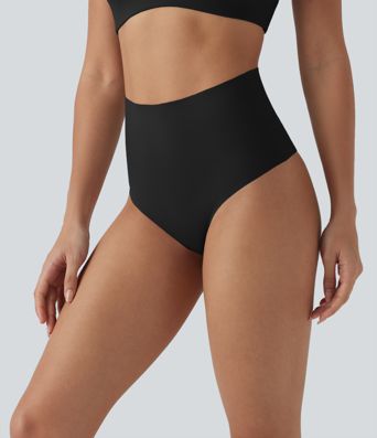 High Waisted Tummy Control Lounge Underwear Panties