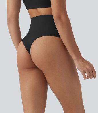 High Waisted Tummy Control Lounge Underwear Panties