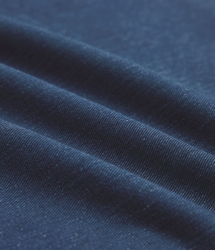 Halara Flex™ Denim Round Neck Long Sleeve Washed Casual T-Shirt