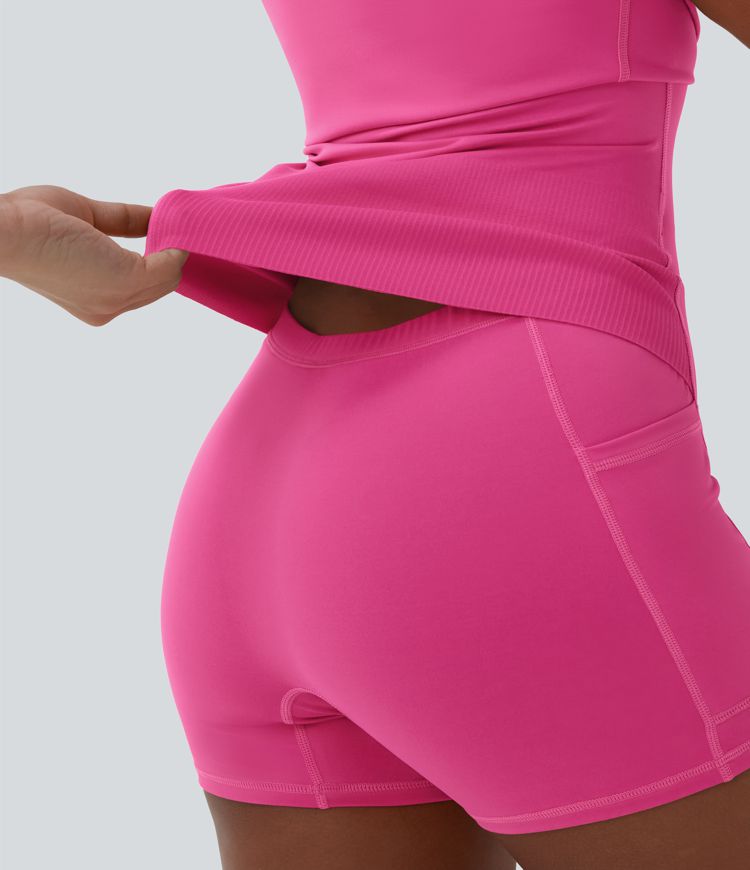 Softlyzero™ plüss, hasformáló aktív ruha zsebekkel — Easy Peezy kiadás