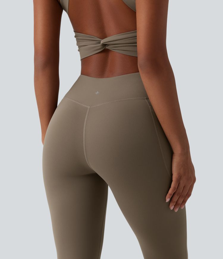 Halara UltraSculpt™ Tummy Control Bootcut Training Jumpsuit with Pockets-Easy Peezy Edition