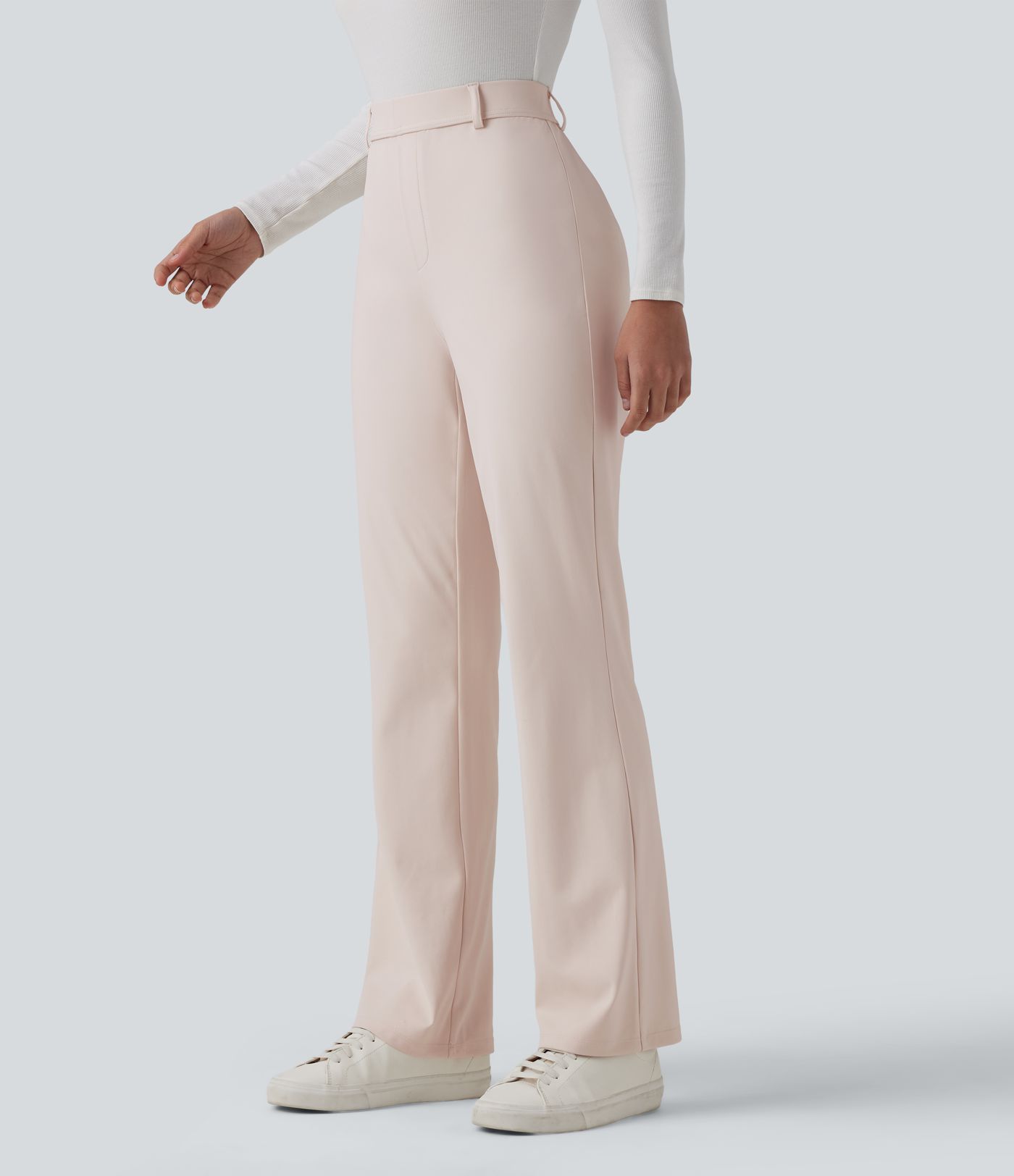 Halara Flex™ DayStretch - Stoffhose mit hohem Bund und ausgestelltem Bein