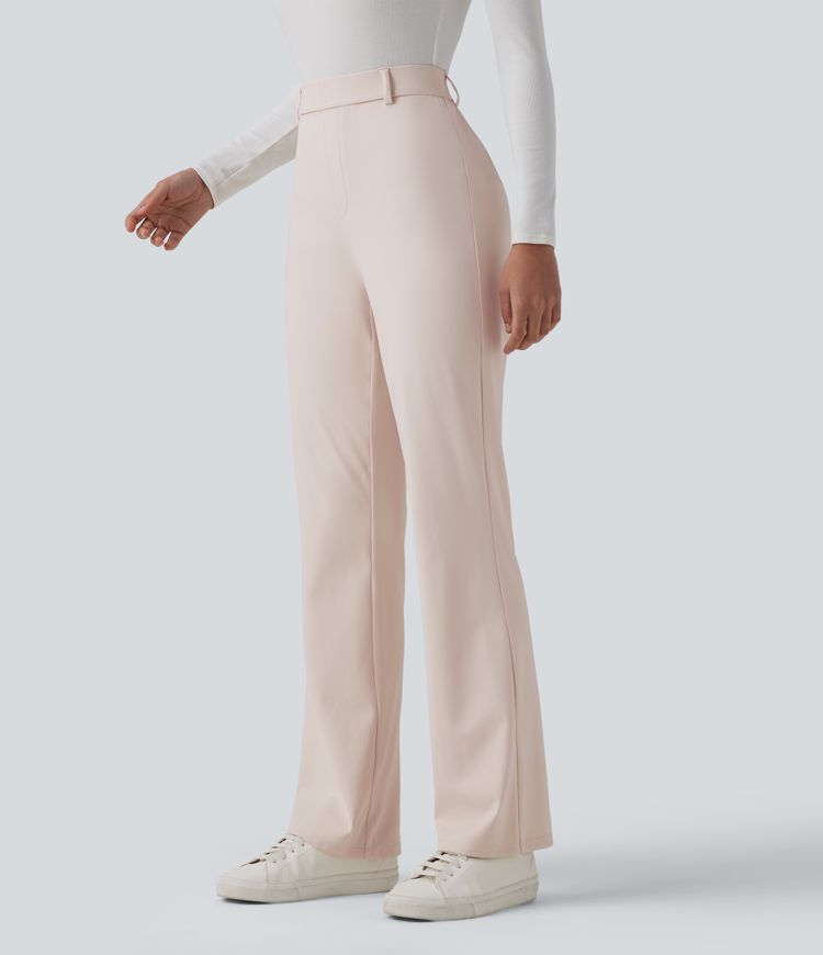 Halara Flex™ DayStretch - Stoffhose mit hohem Bund und ausgestelltem Bein