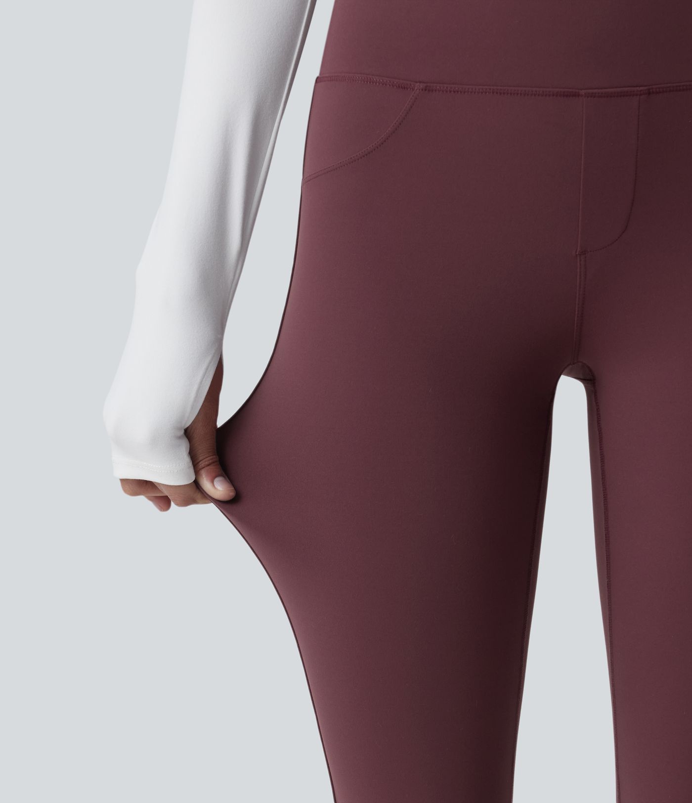 Halara UltraSculpt™ - 7/8-Workout-Leggings mit hohem Bund, Gesäßtaschen und Bauchkontrolle