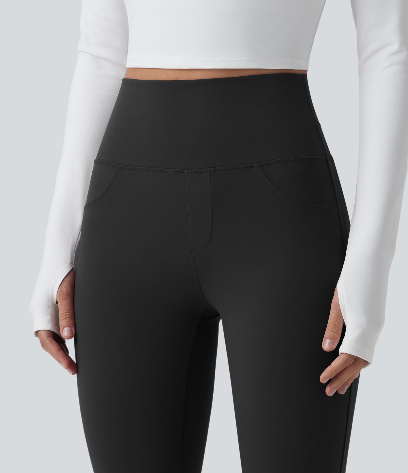Halara UltraSculpt™ High Waisted Tummy Control Training 7/8 Leggings with Pockets