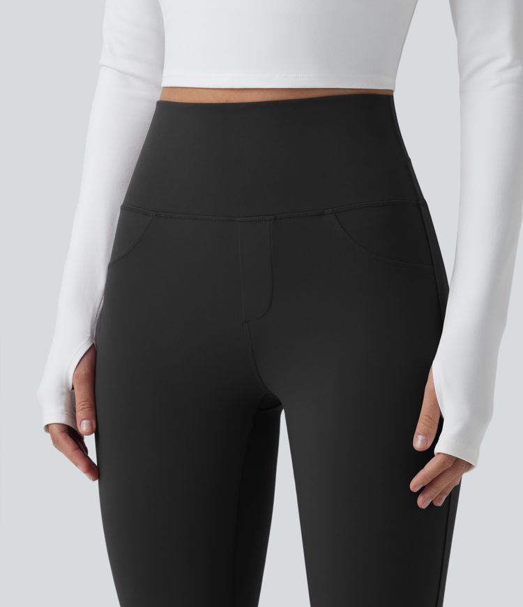 Halara UltraSculpt™ High Waisted Tummy Control Training 7/8 Leggings with Pockets