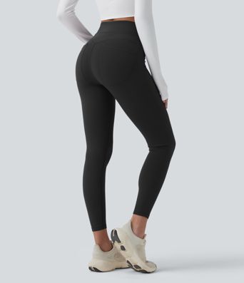 Halara UltraSculpt™ High Waisted Tummy Control Training 7/8 Leggings with Pockets