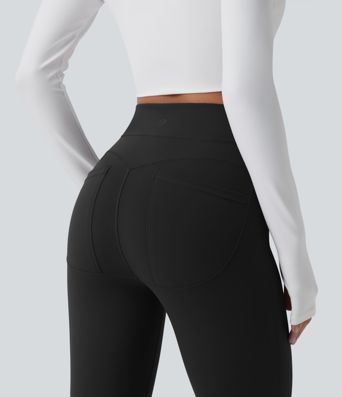 Halara UltraSculpt™ High Waisted Tummy Control Training 7/8 Leggings with Pockets