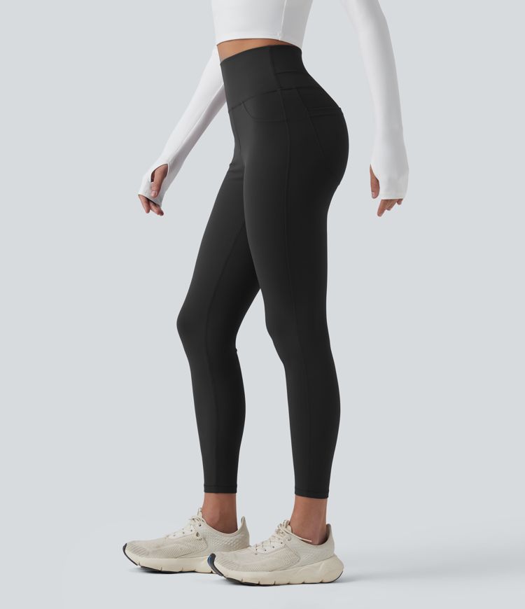 Halara UltraSculpt™ High Waisted Tummy Control Training 7/8 Leggings with Pockets