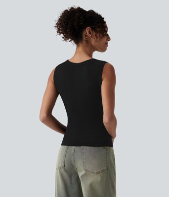 Maiou casual cu decolteu în V