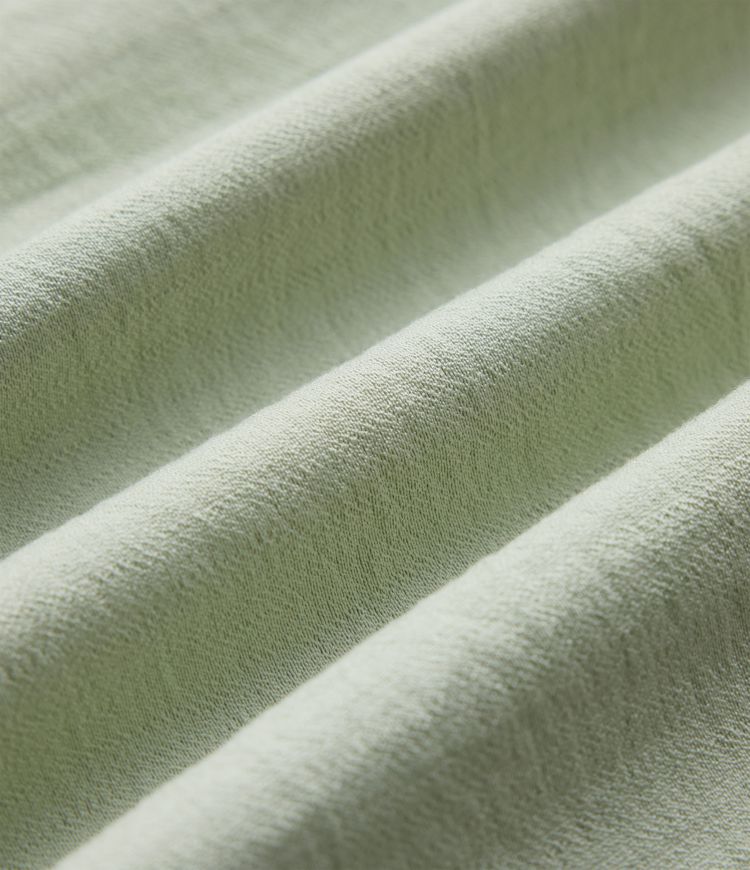 High Waisted Shirred Linen-Feel Joggers with Pockets