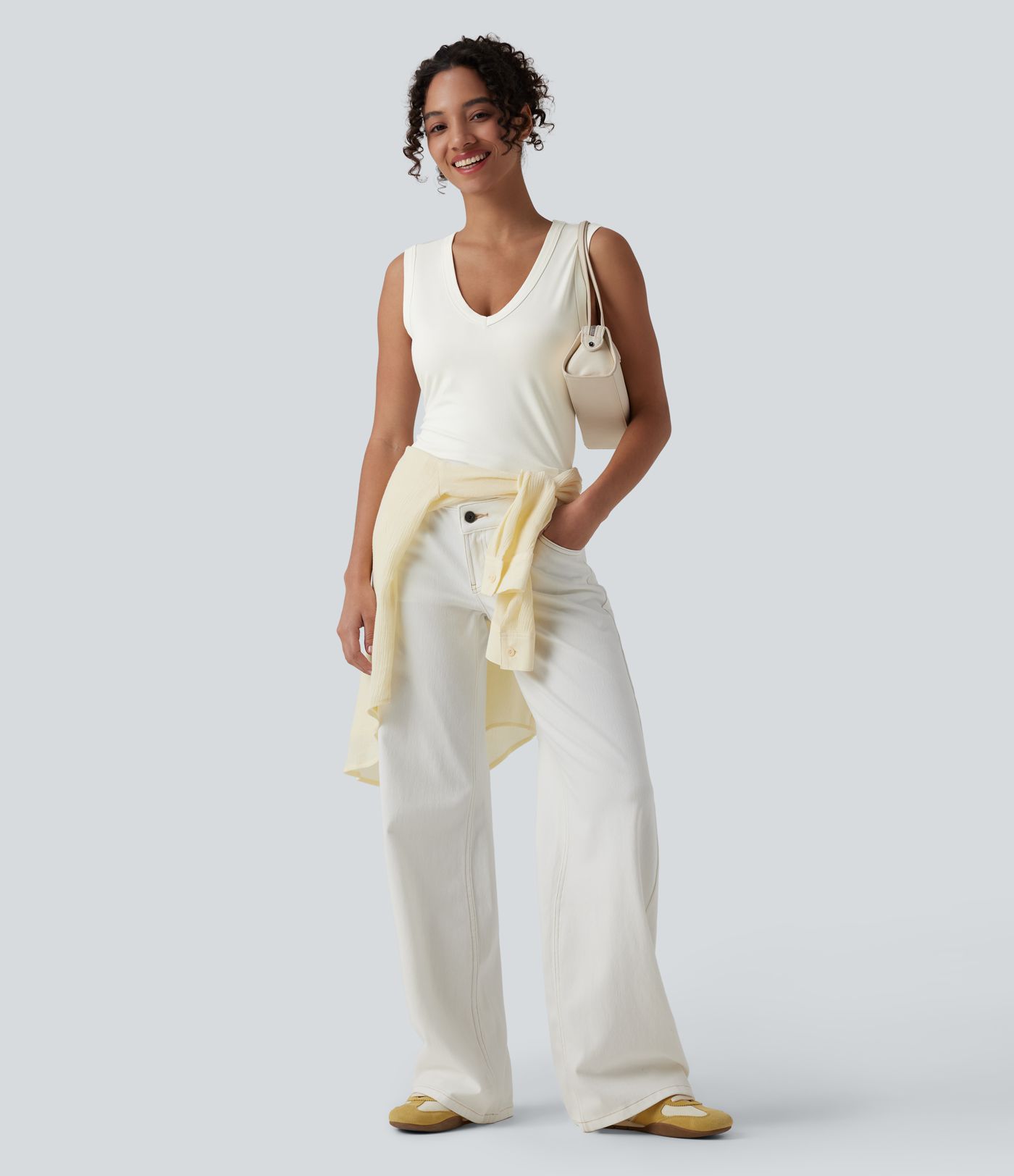 V-neck Casual Tank Top