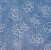 Smiley Flower - Medium Light Blue