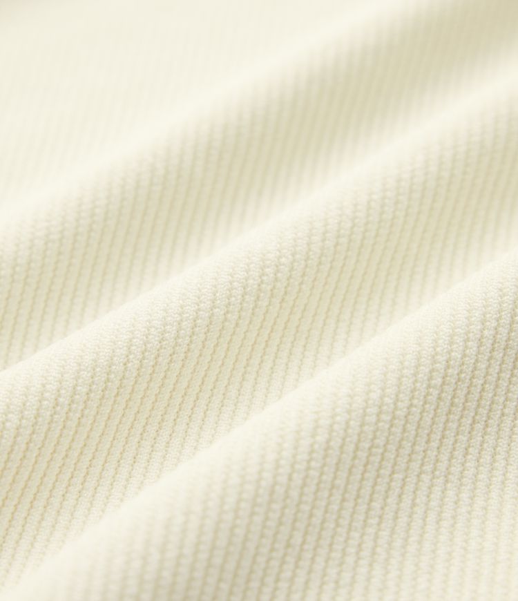 Lässiges, geripptes Sweatshirt mit langen Ärmeln