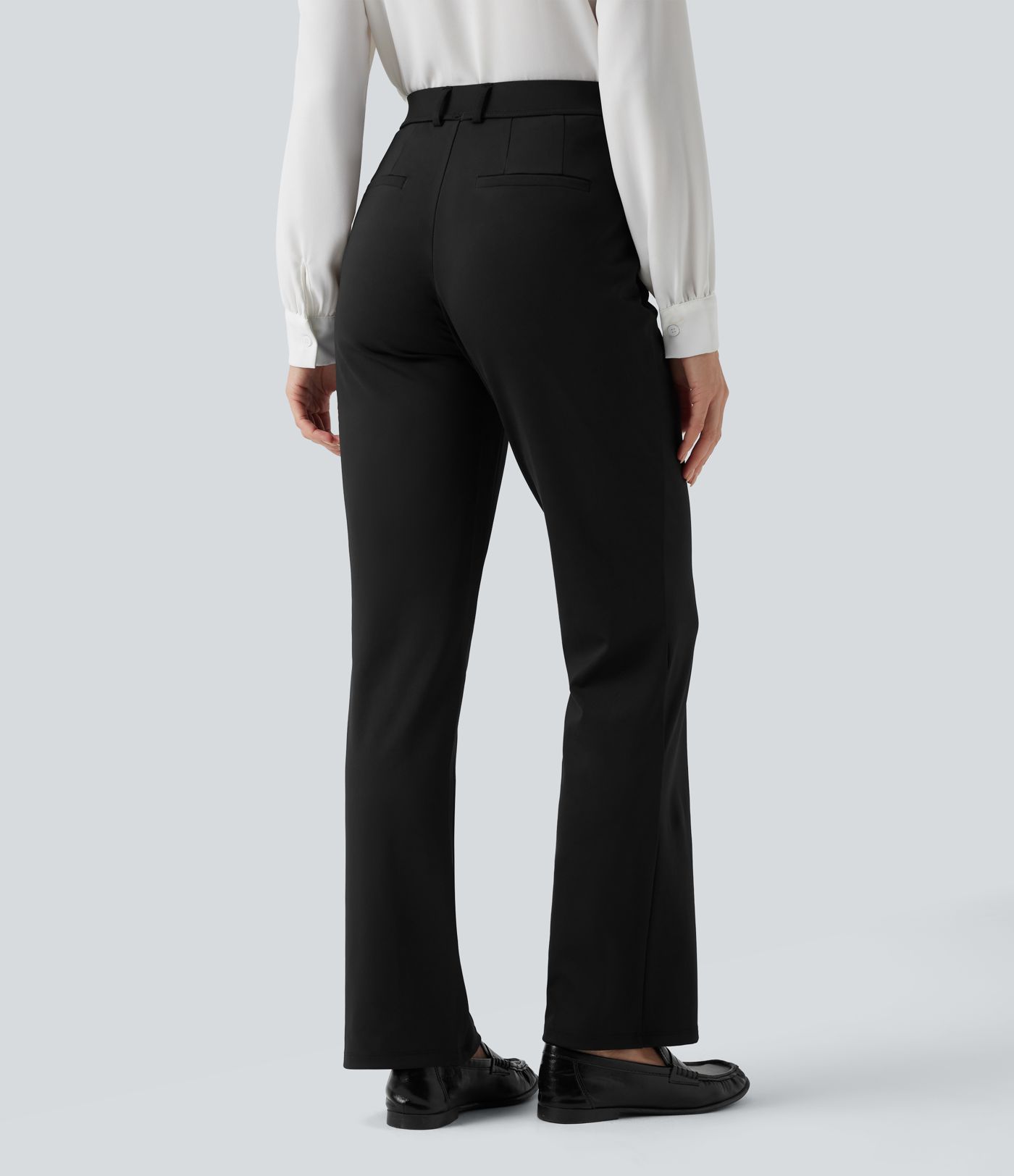 Halara Flex™ DayStretch - Stoffhose mit hohem Bund und ausgestelltem Bein Halara Flex™ DayStretch - Stoffhose mit hohem Bund und ausgestelltem Bein